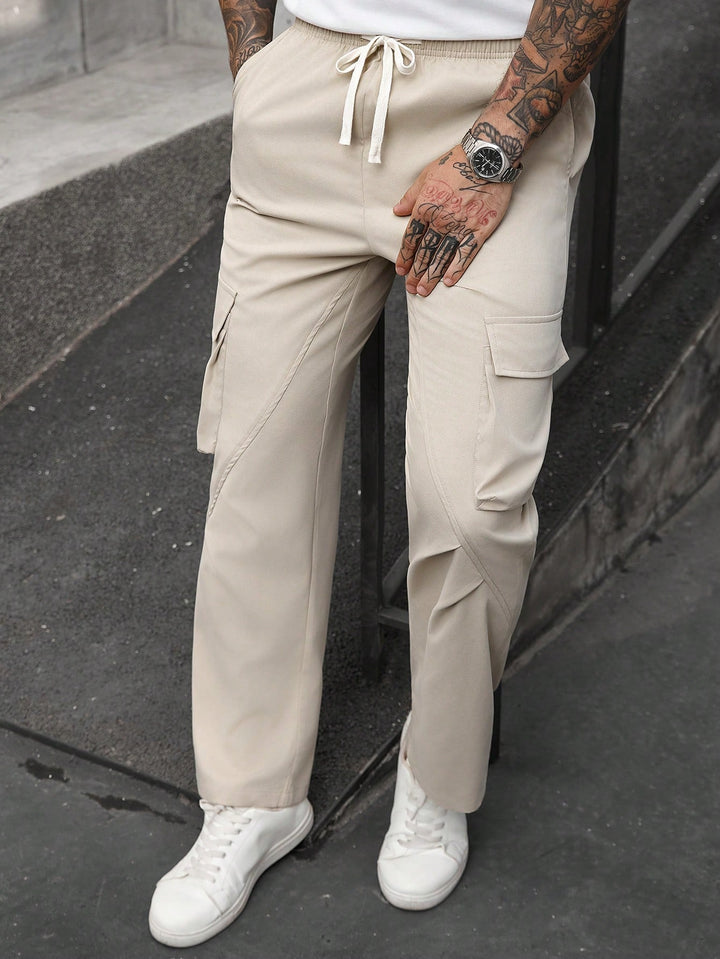 Pantalon SHEIN, portocaliu