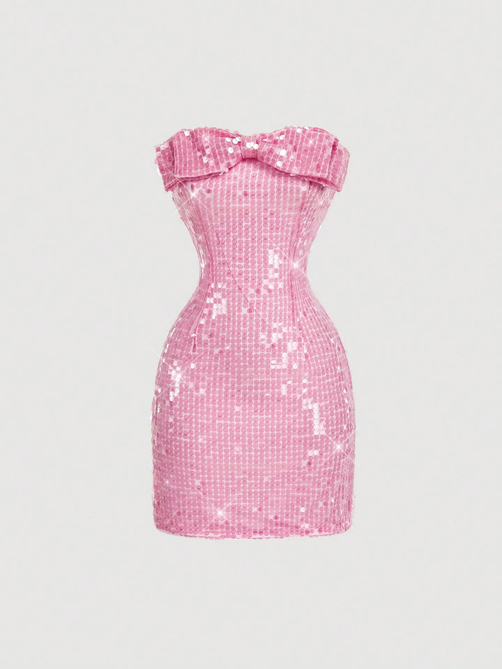 Rochie mini SHEIN, roz