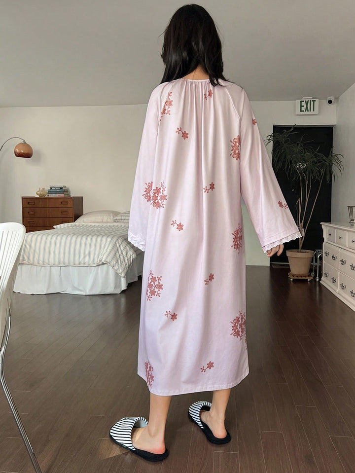 Rochie de noapte SHEIN, roz