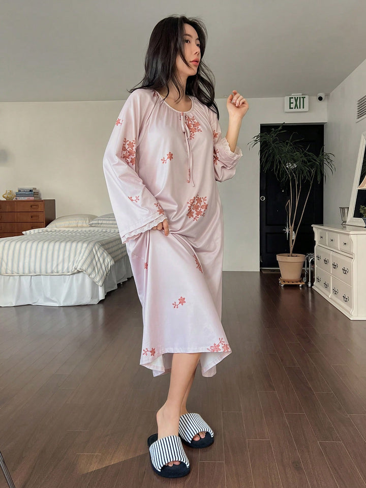 Rochie de noapte SHEIN, roz