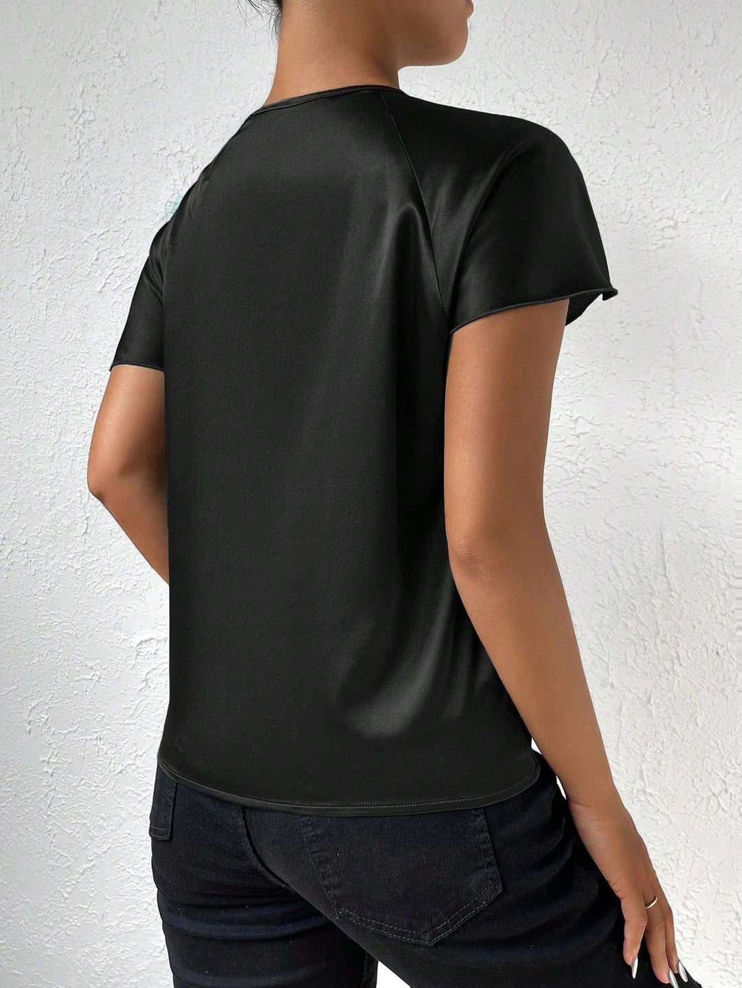 SHEIN blúz, fekete