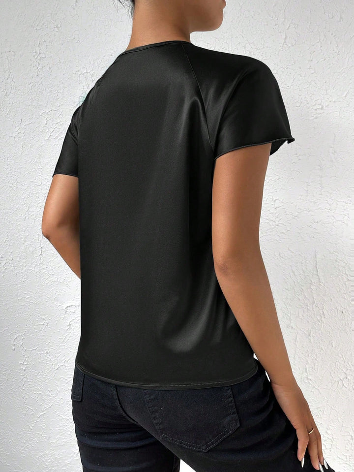 SHEIN blúz, fekete