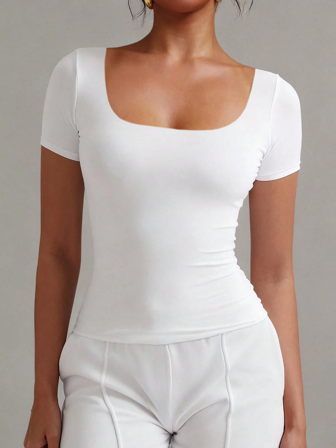 Tricou SHEIN, alb