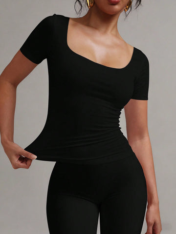 Tricou SHEIN, negru