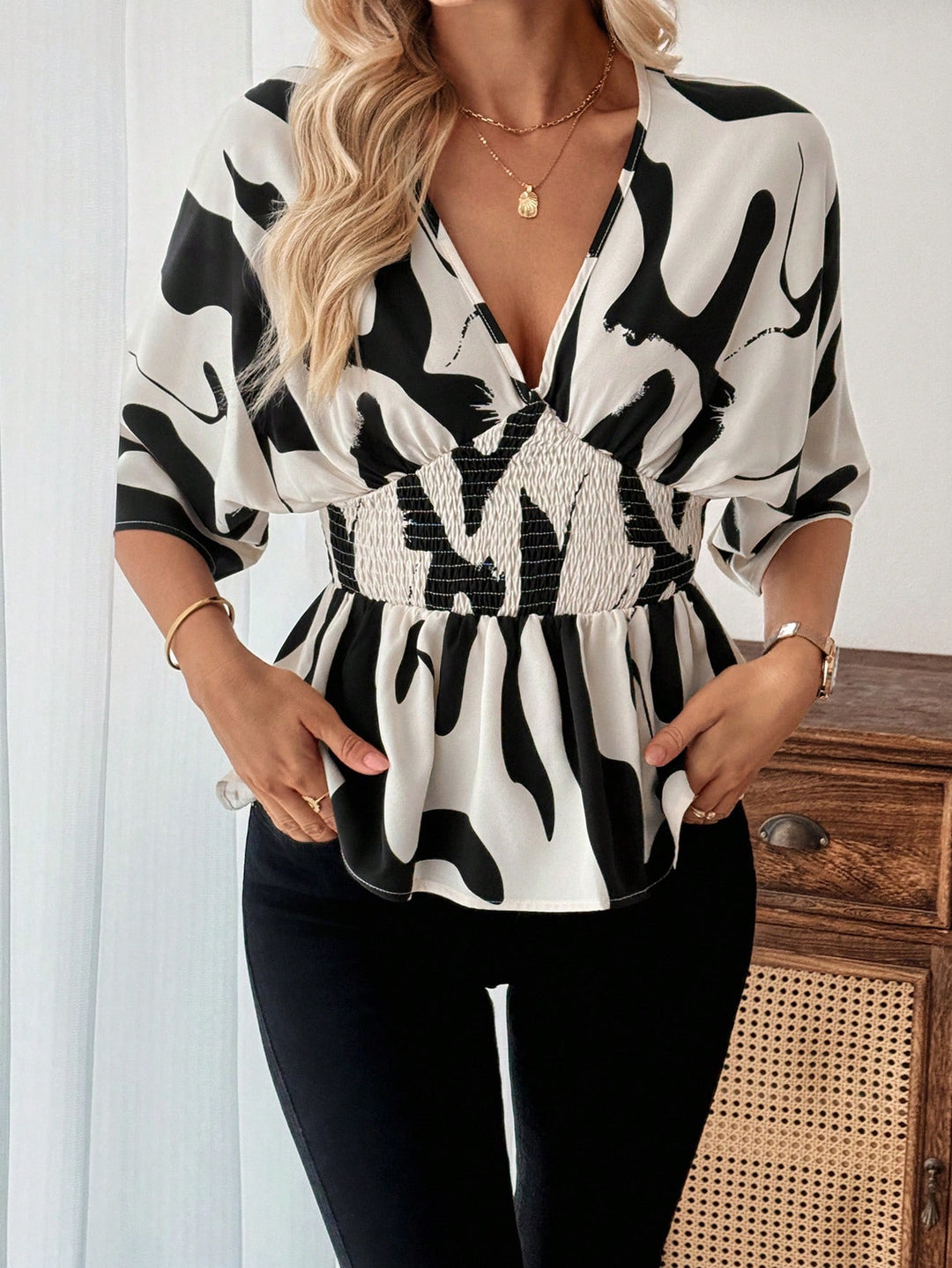 Bluza SHEIN, bej