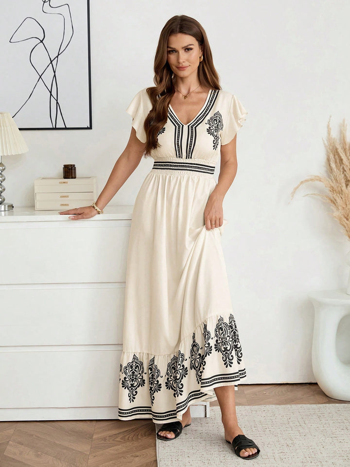 Rochie maxi SHEIN, mix culori