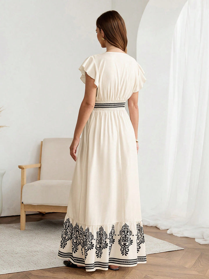 Rochie maxi SHEIN, mix culori
