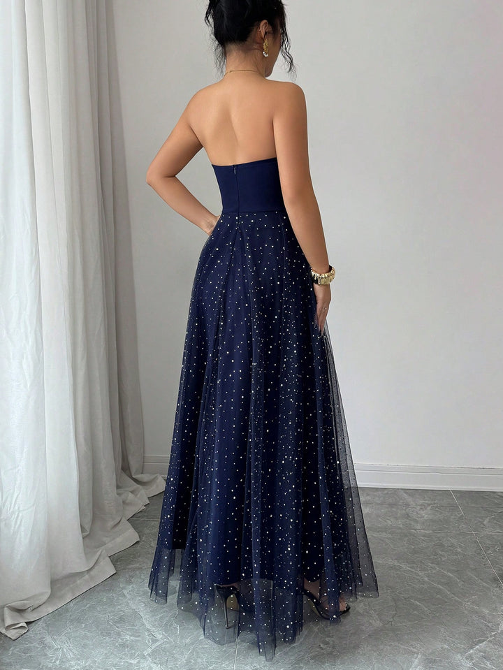 Rochie maxi SHEIN, albastru