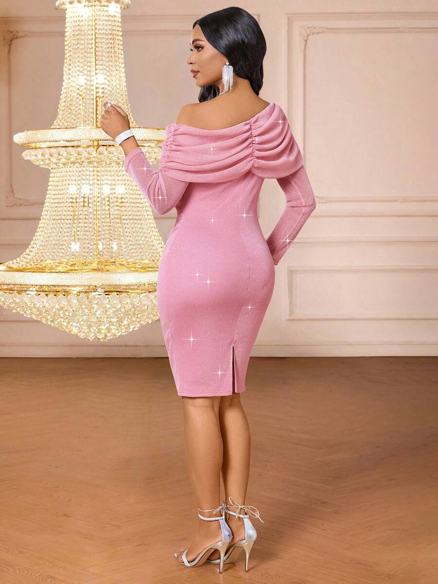 Rochie mini SHEIN, roz