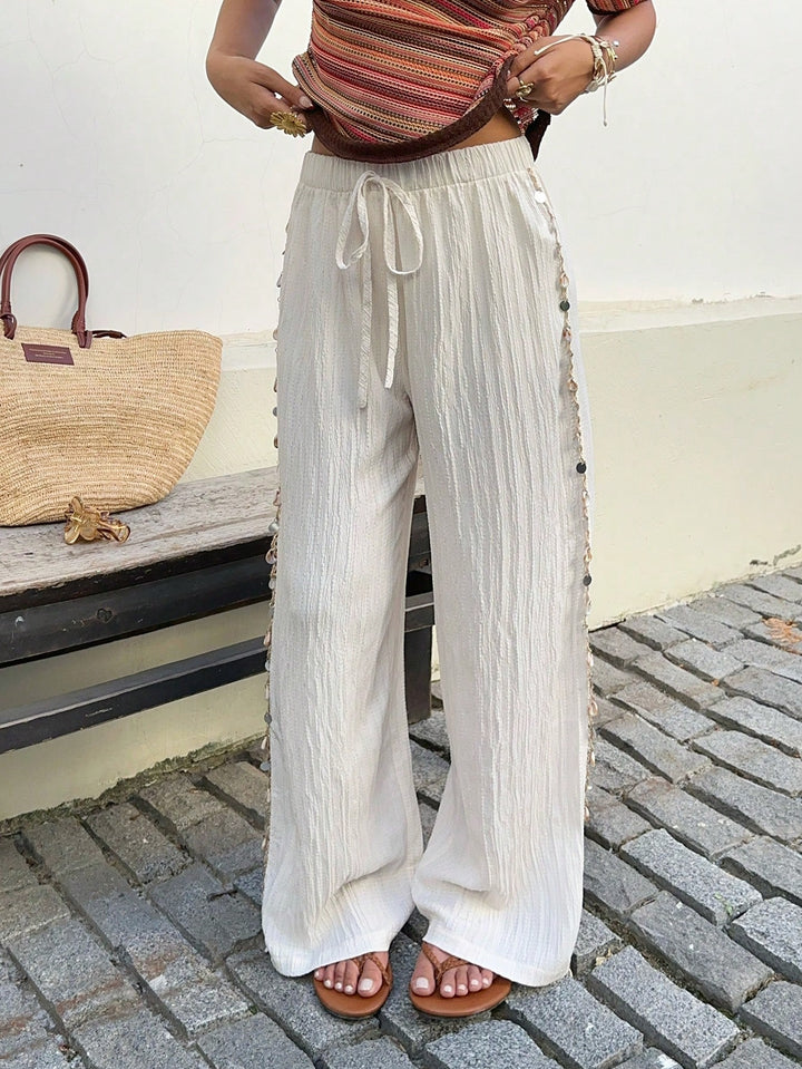 Pantaloni SHEIN, portocaliu