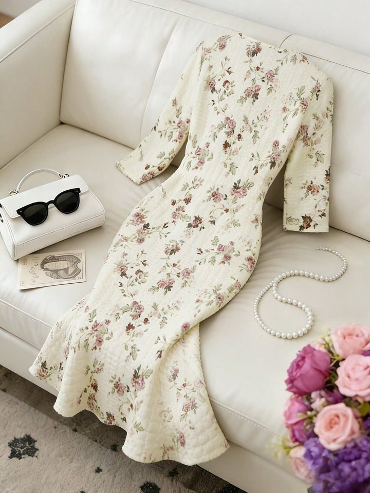 Rochie midi SHEIN, portocaliu