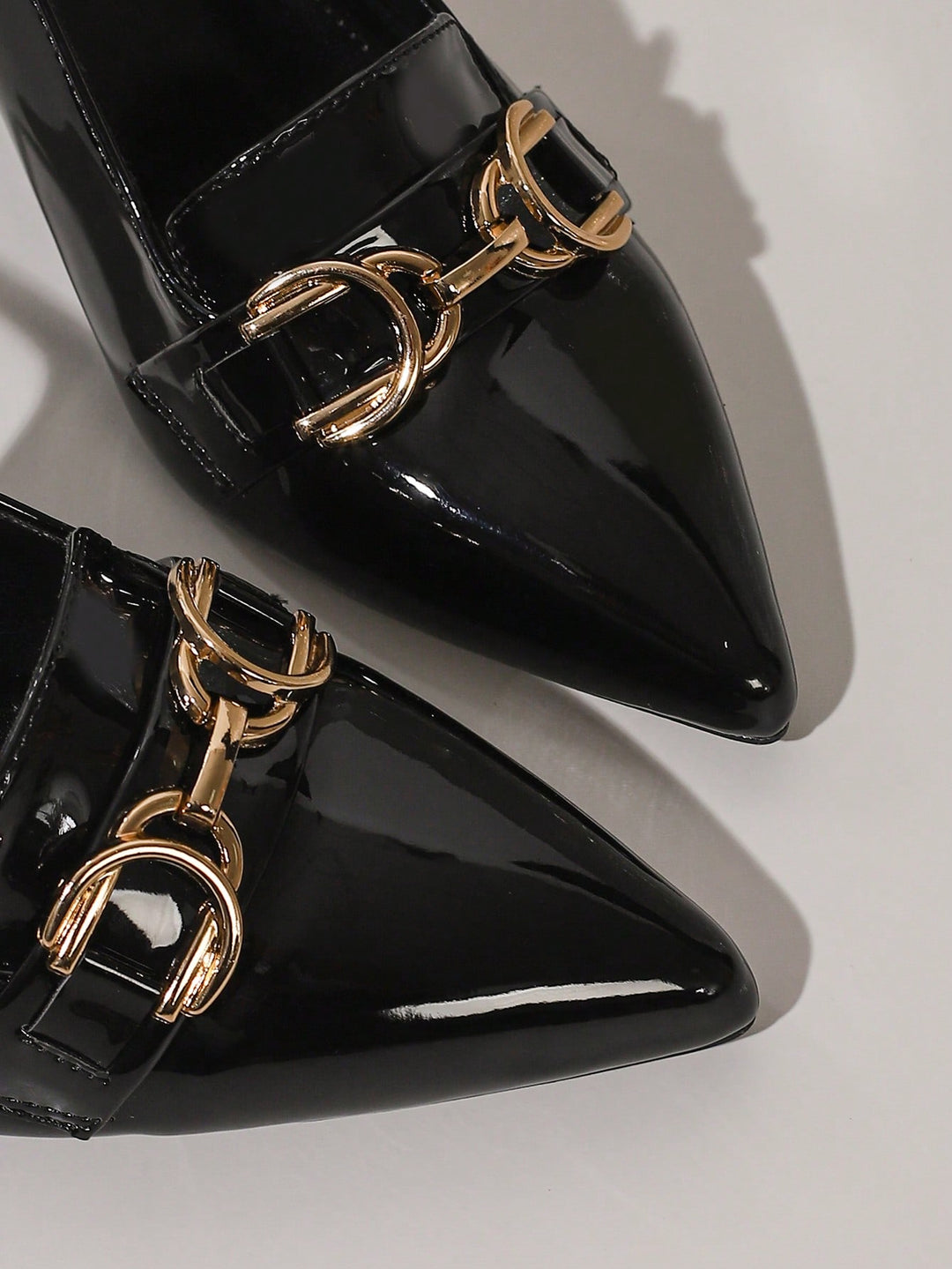 Pantofi cu toc SHEIN, negru
