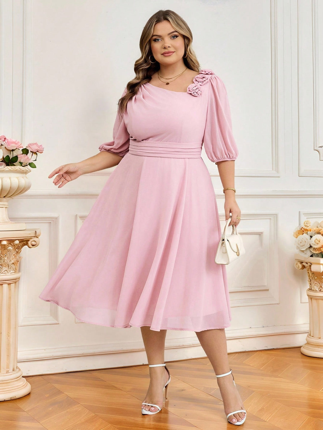 Rochie SHEIN, roz