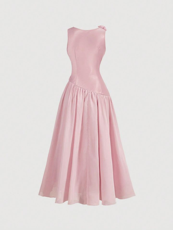 Rochie maxi SHEIN, roz
