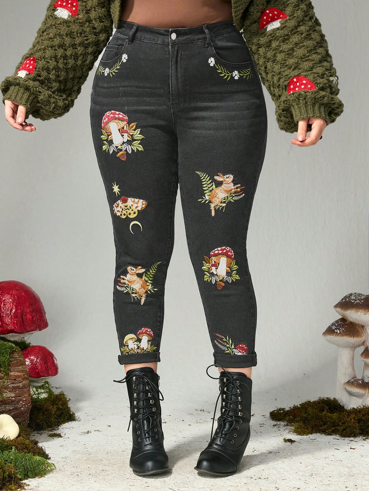Jeans SHEIN, gri