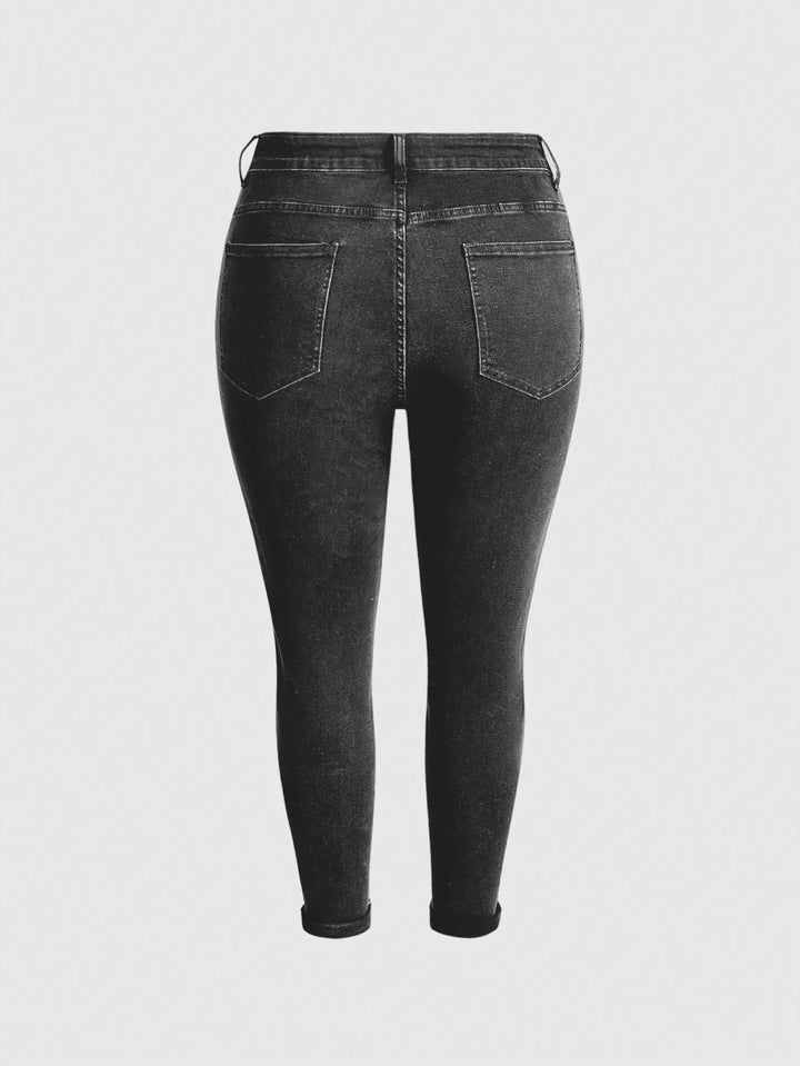 Jeans SHEIN, gri
