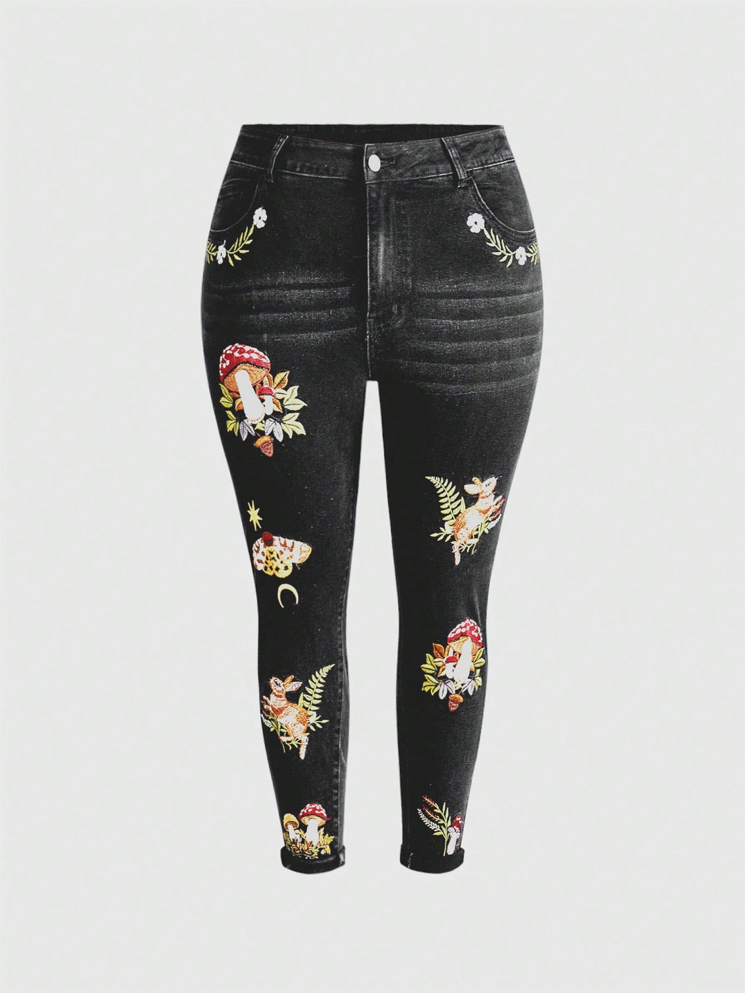 Jeans SHEIN, gri