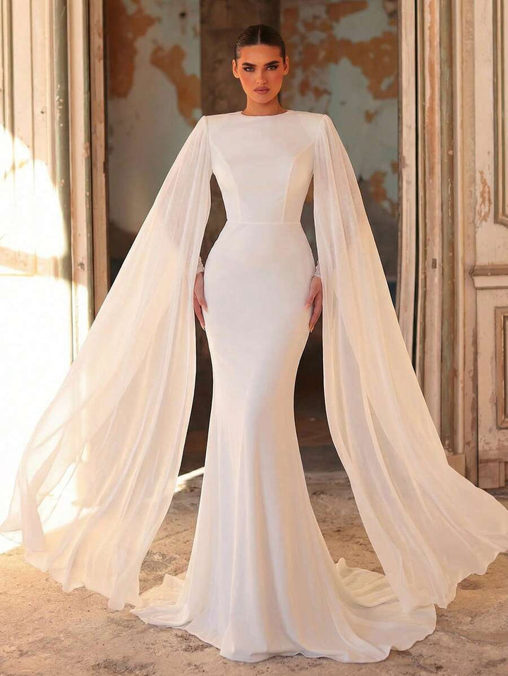 Rochie de ocazie SHEIN, alb