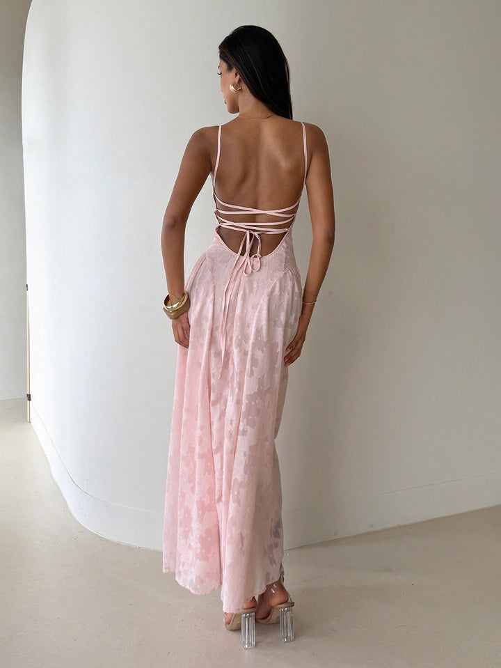 Rochie maxi SHEIN, roz