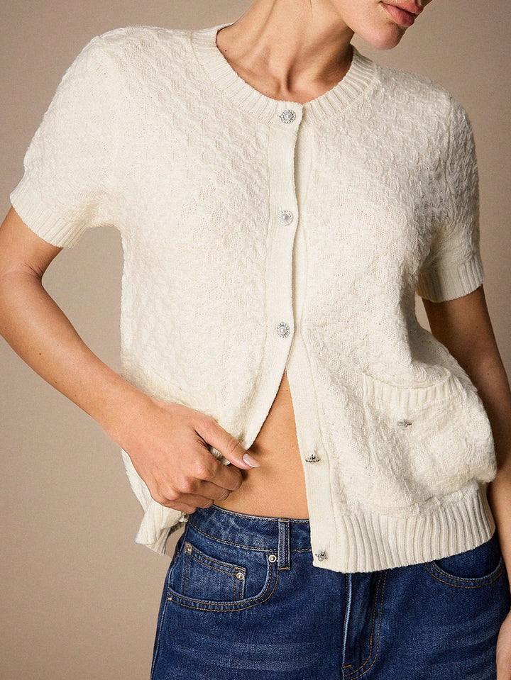 Cardigan SHEIN, bej