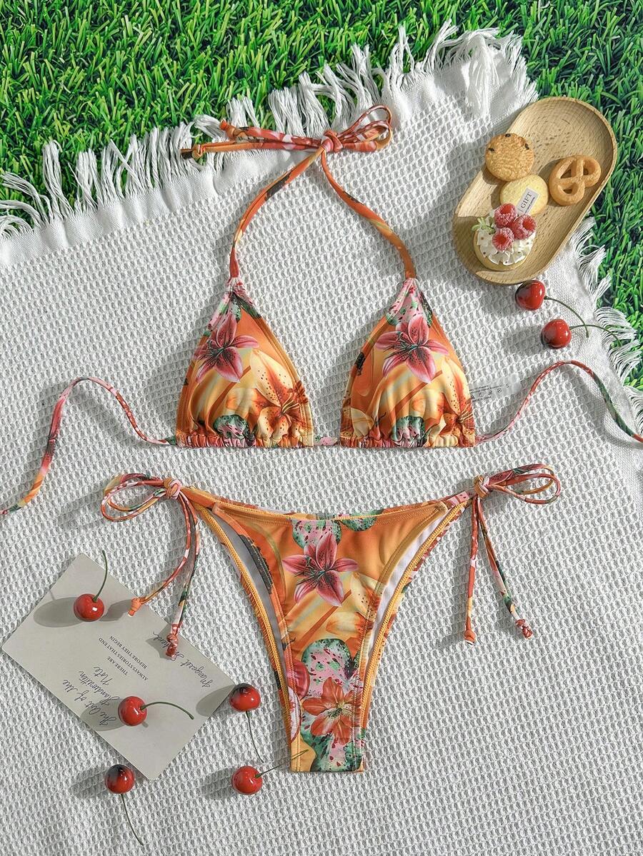 Costum de baie SHEIN, mix culori