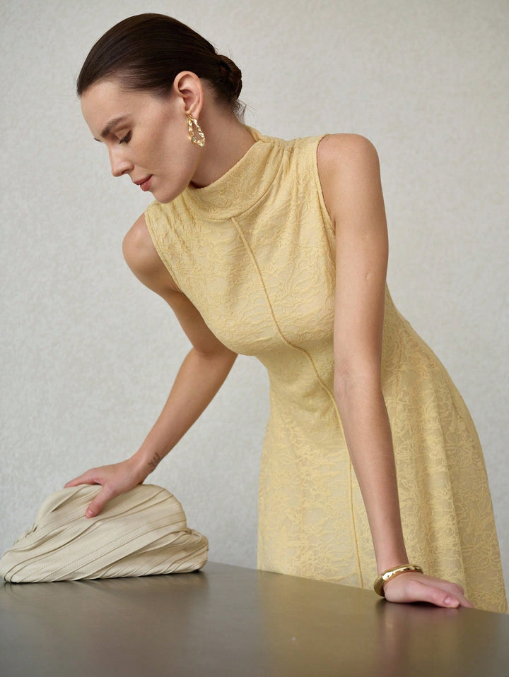Rochie maxi SHEIN, galben
