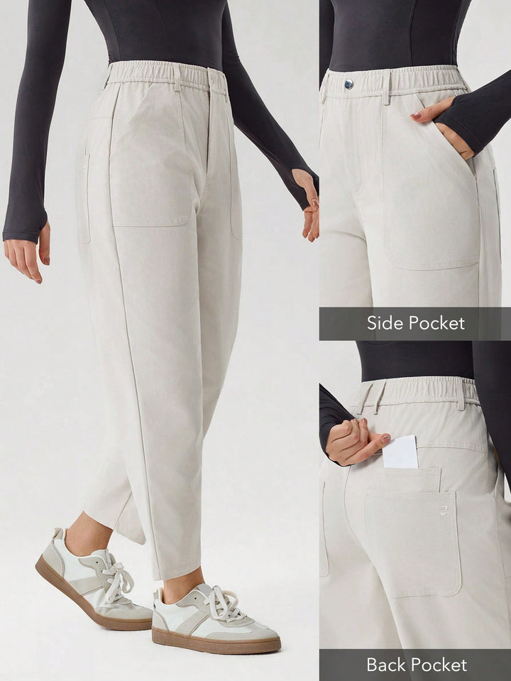 Pantaloni SHEIN, alb