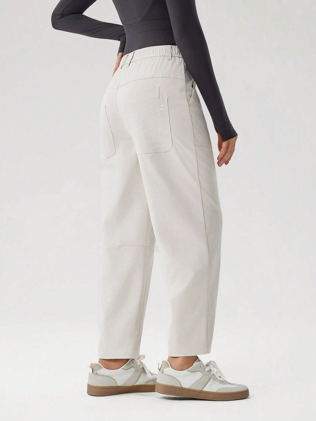 Pantaloni SHEIN, alb
