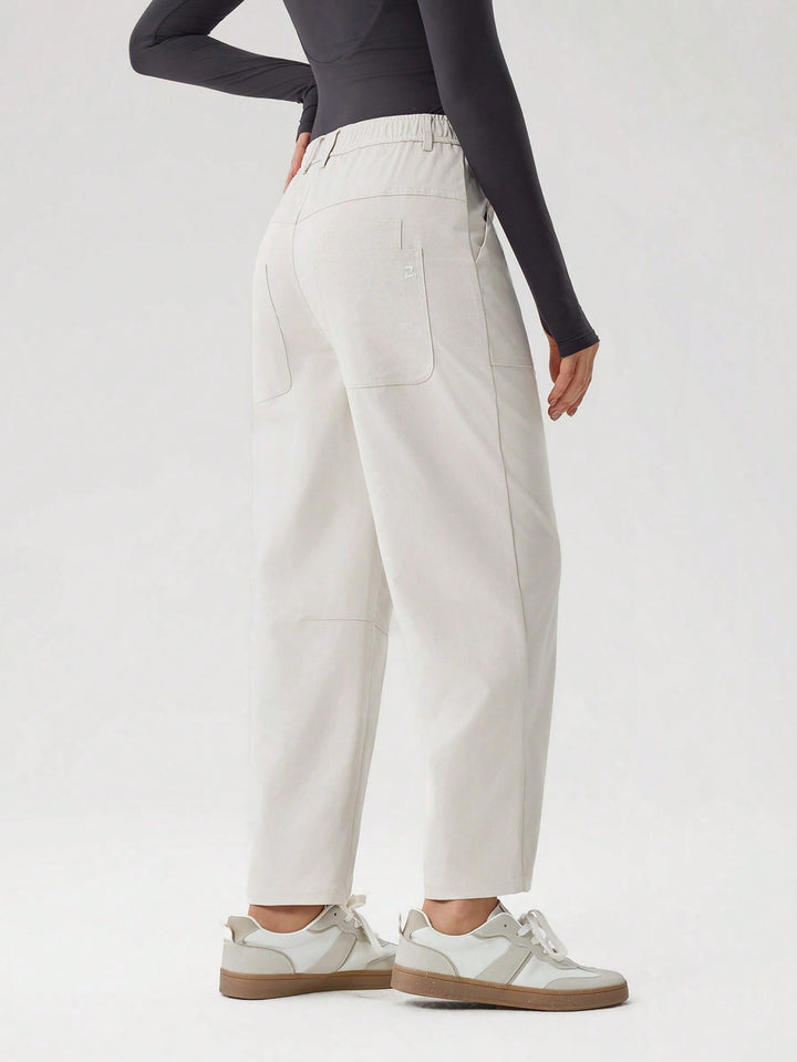 Pantaloni SHEIN, alb