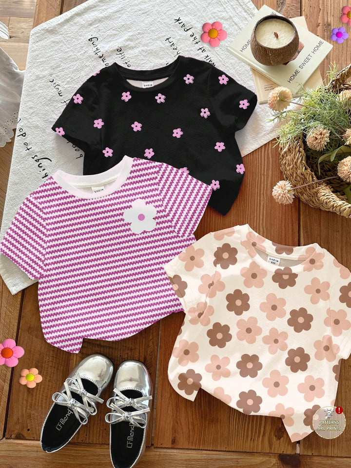 Tricou SHEIN, mix culori