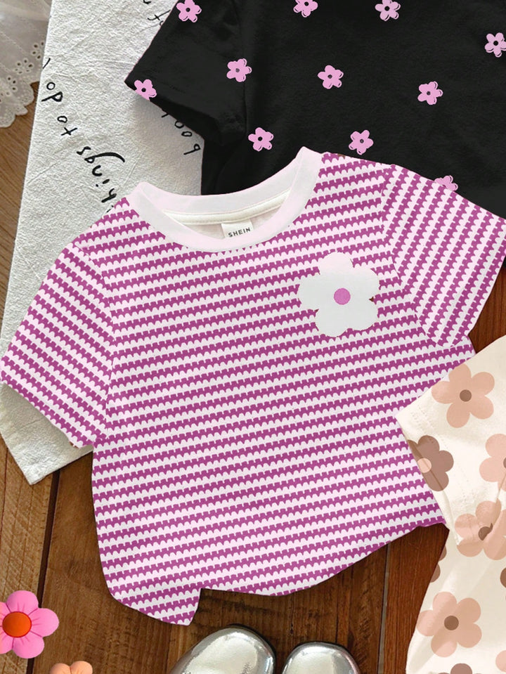 Tricou SHEIN, mix culori