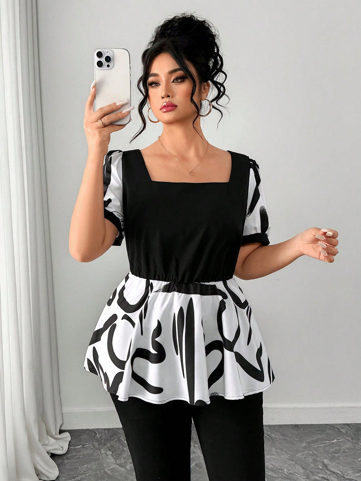 Bluză SHEIN, negru
