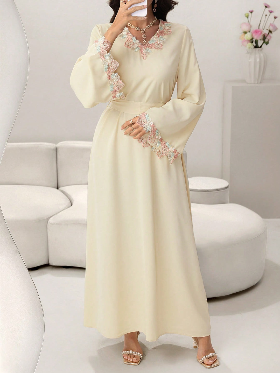 Rochie SHEIN, bej