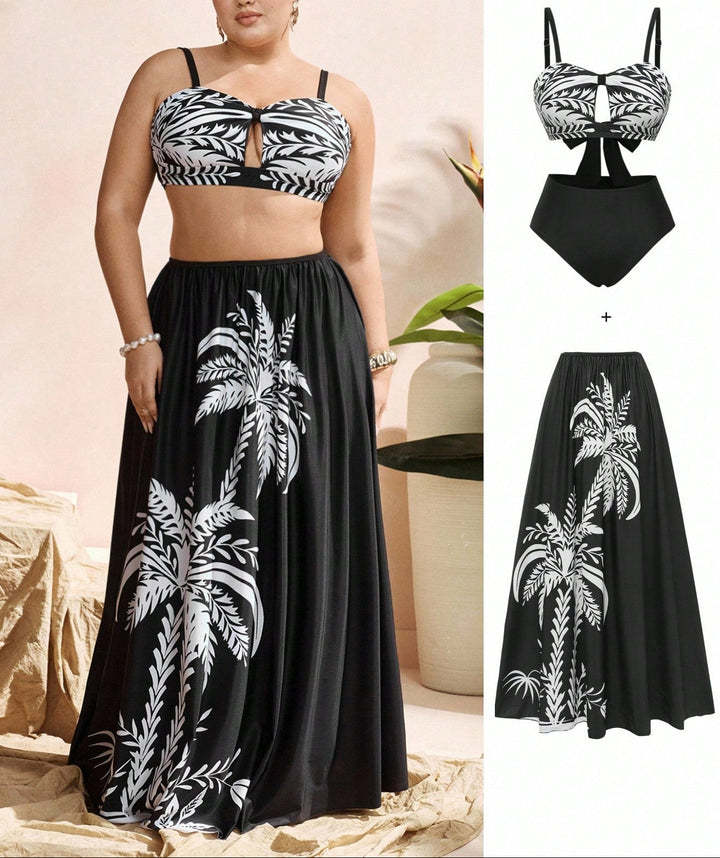 Costum de baie SHEIN, negru