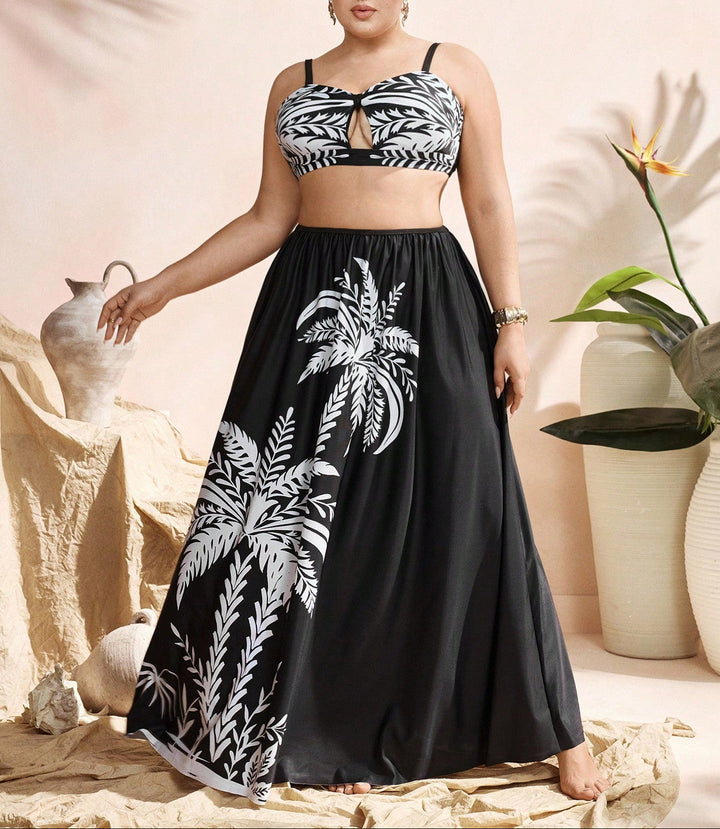 Costum de baie SHEIN, negru
