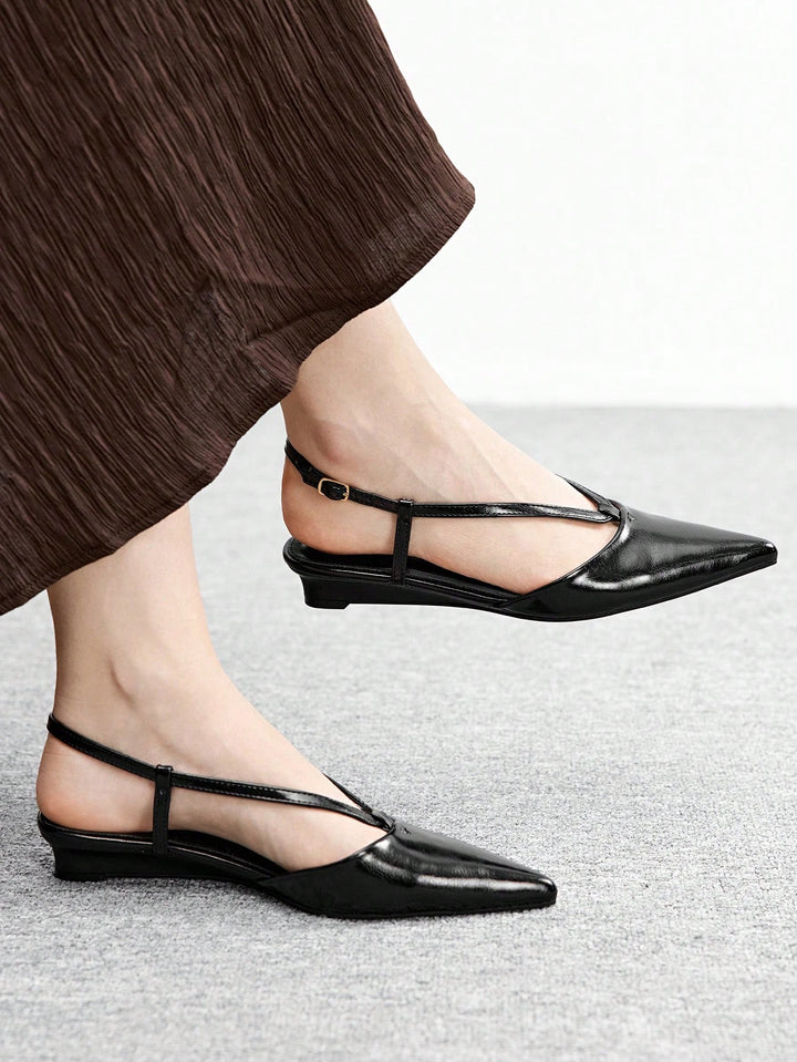 Pantofi cu toc SHEIN, negru