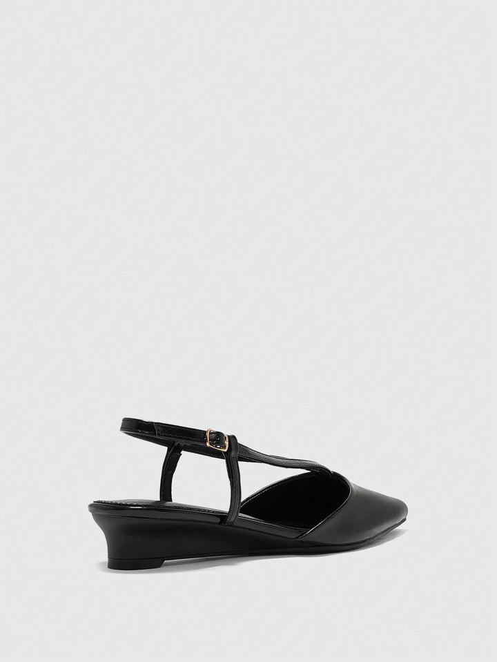 Pantofi cu toc SHEIN, negru