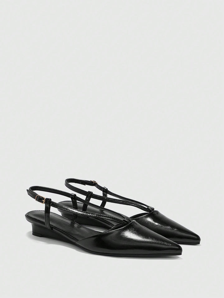 Pantofi cu toc SHEIN, negru