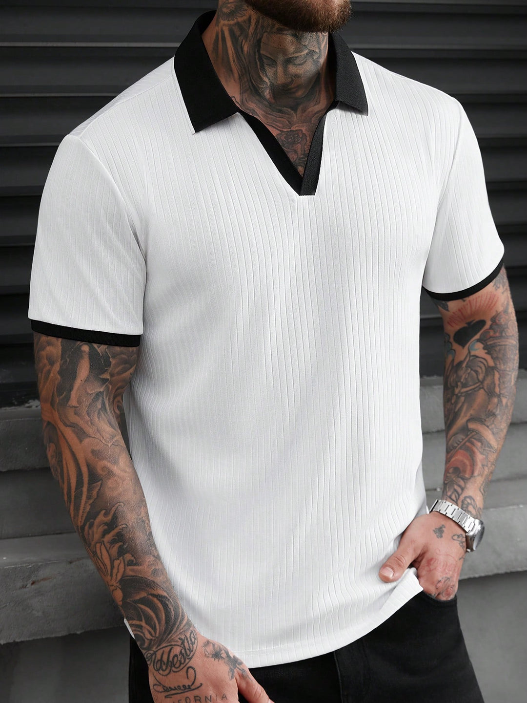 Tricou SHEIN, alb