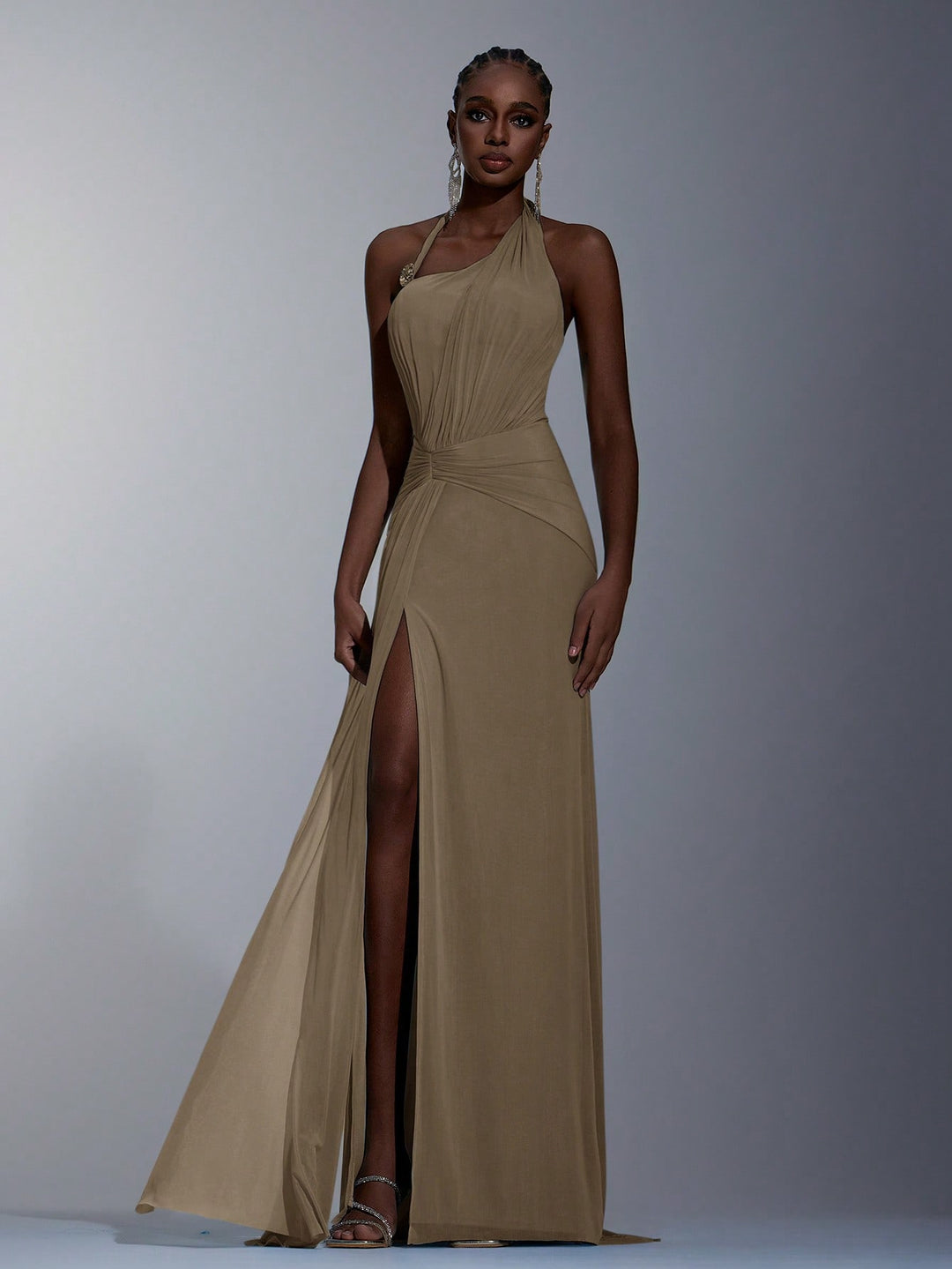 Rochie SHEIN, kaki