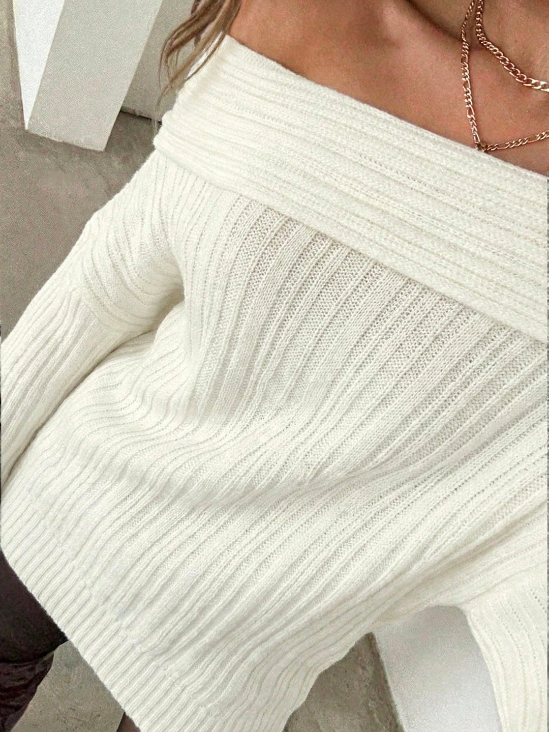 Rochie mini SHEIN, crem