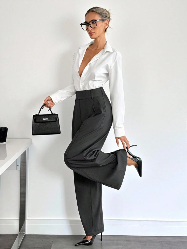 Pantaloni SHEIN, gri