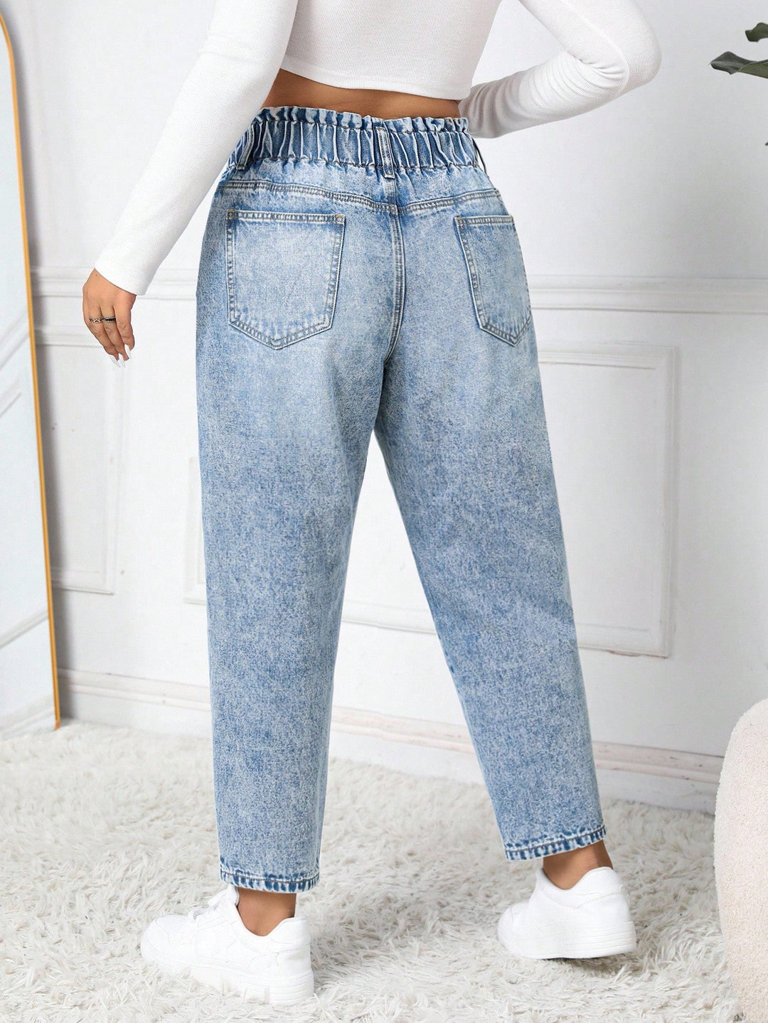 Jeans SHEIN, albastru