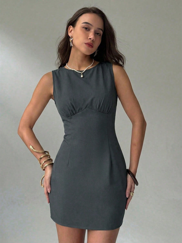 Rochie mini SHEIN, gri