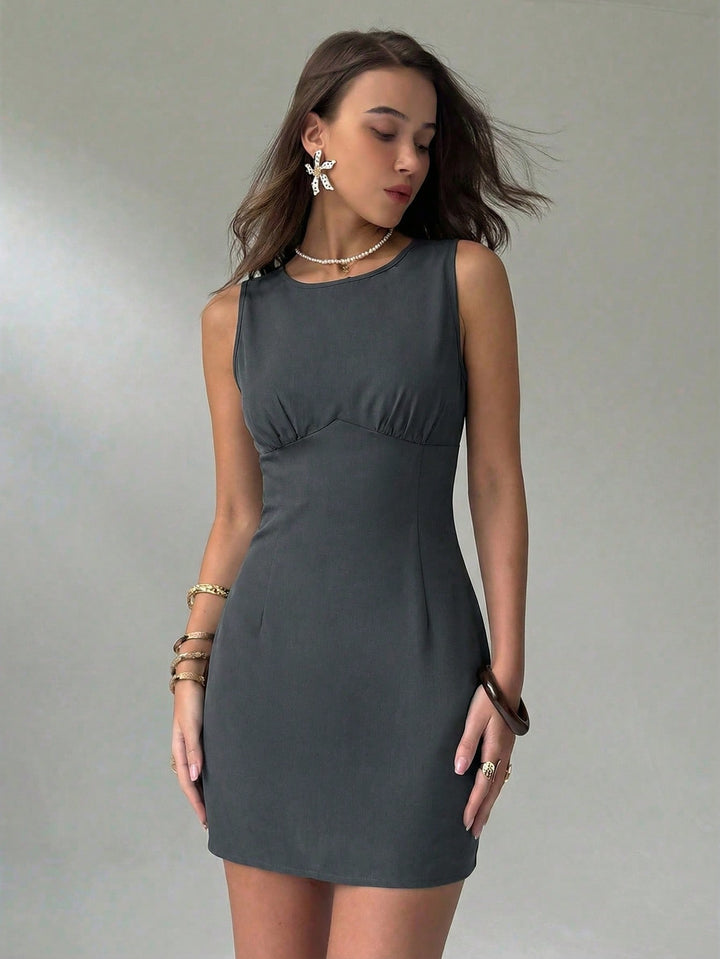 Rochie mini SHEIN, gri