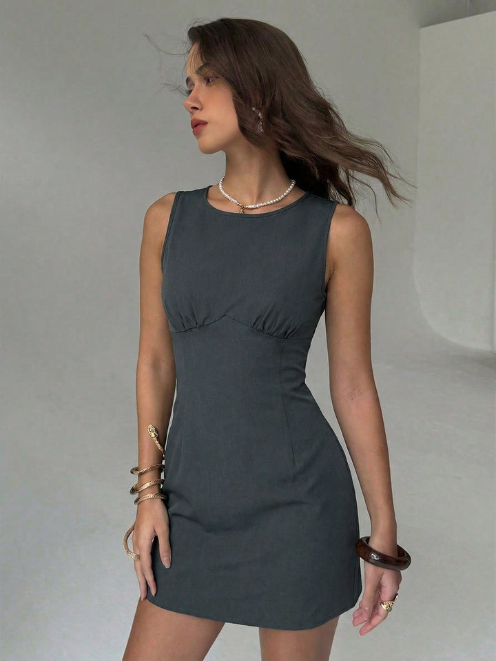 Rochie mini SHEIN, gri