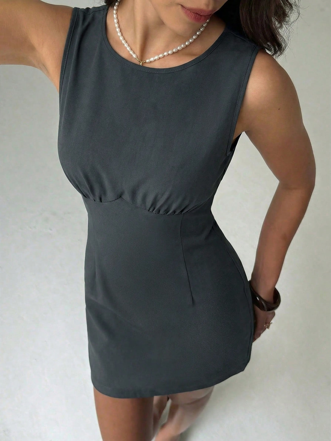 Rochie mini SHEIN, gri