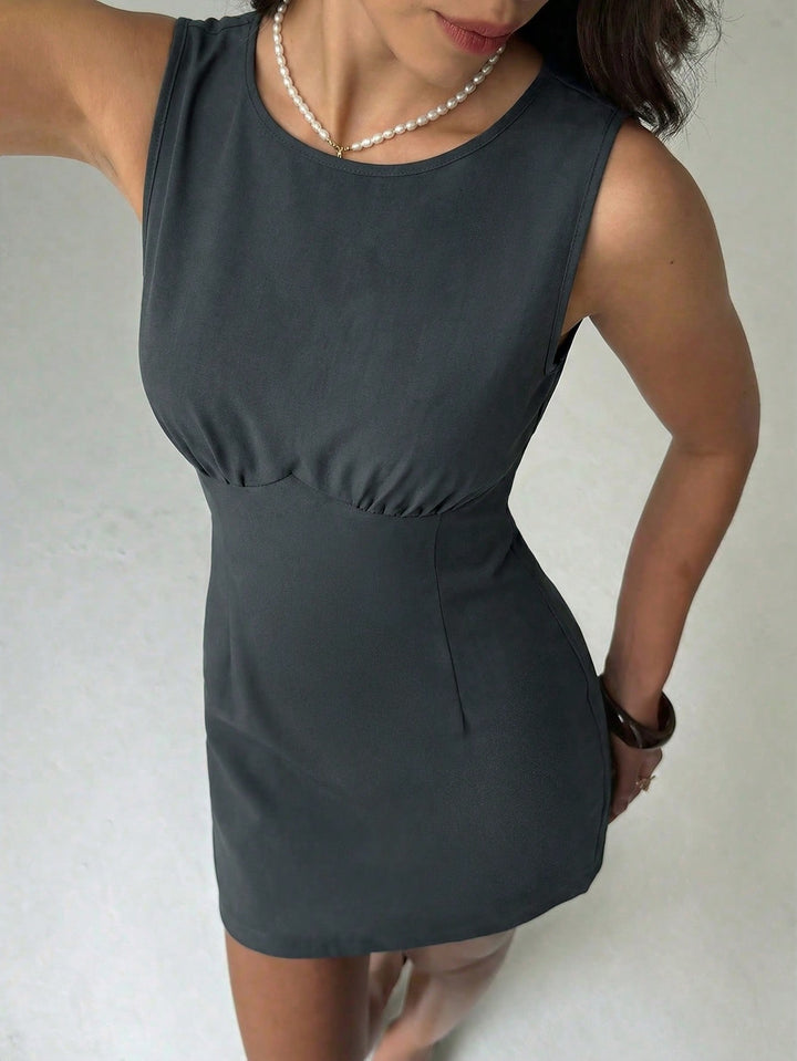 Rochie mini SHEIN, gri