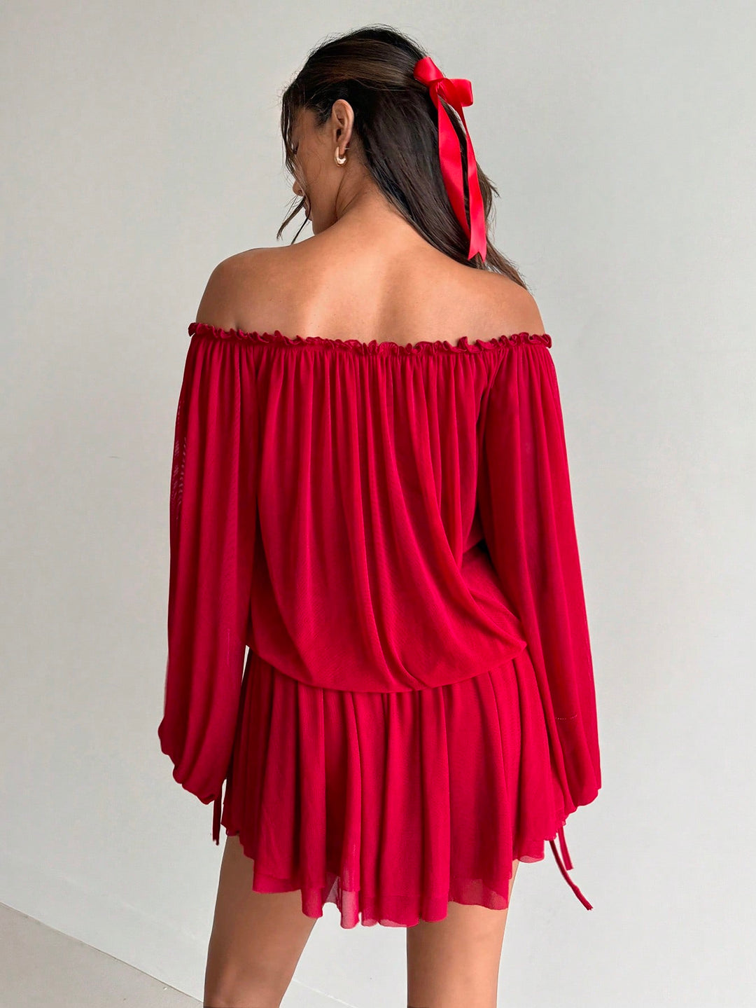 Rochie scurtă SHEIN, roșu