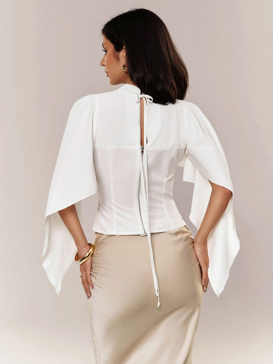 Top SHEIN, alb